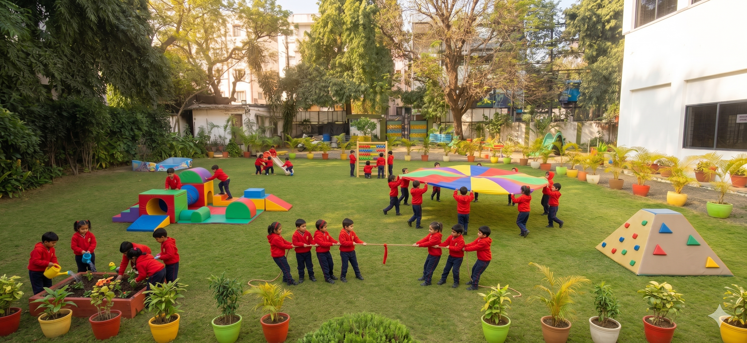 Kids playing